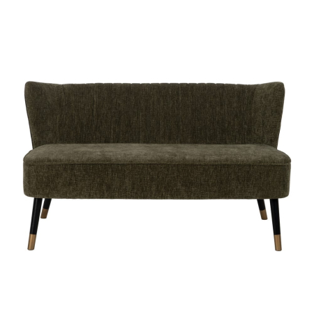 Canapeá green weave-wood room 134 x 70 x 74 cm [3]