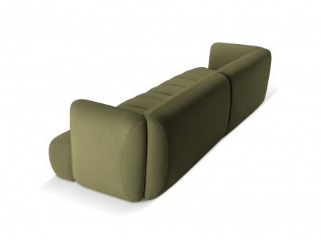 Canapea Harry cu 4 locuri si tapiterie din catifea [2]