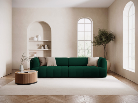 Canapea Harry cu 4 locuri si tapiterie din catifea [6]