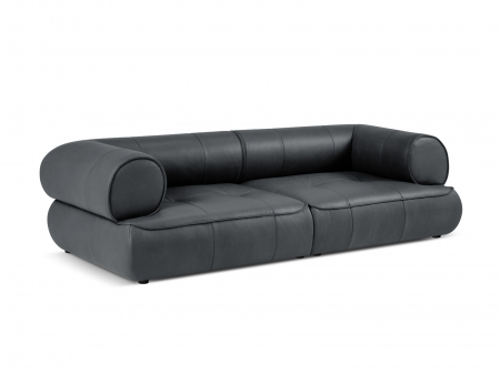 Canapea Lily cu 3 locuri si tapiterie din piele naturala [1]