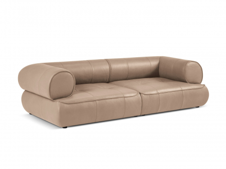 Canapea Lily cu 3 locuri si tapiterie din piele naturala [1]