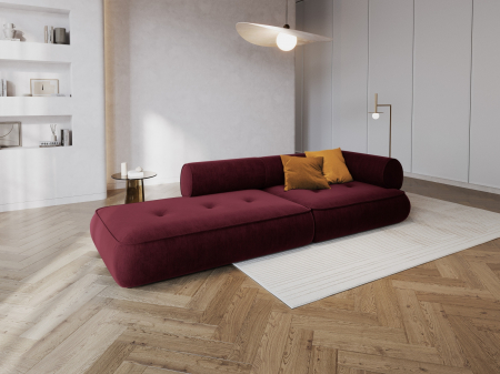 Canapea Lily cu 4 locuri si tapiterie din tesatura structurala [5]