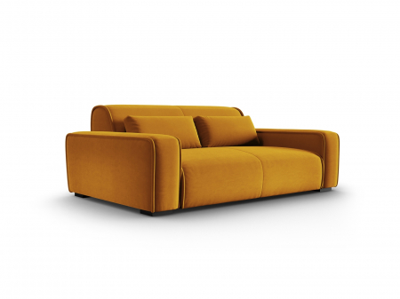 Canapea Lina cu 3 locuri si tapiterie din catifea [1]