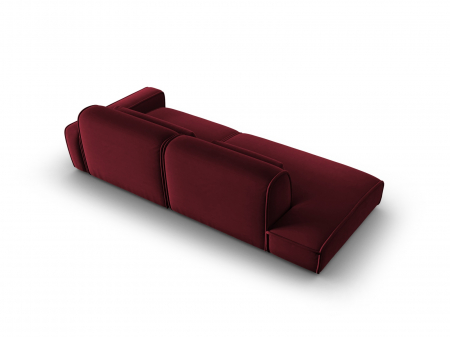 Canapea Lina cu 3 locuri si tapiterie din catifea [3]