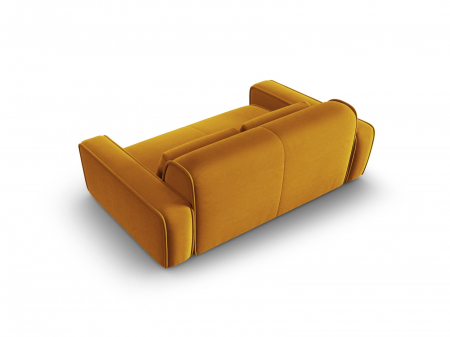 Canapea Lina cu 3 locuri si tapiterie din catifea [2]