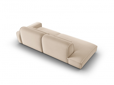 Canapea Lina cu 3 locuri si tapiterie din catifea [3]