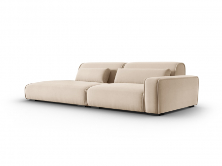 Canapea Lina cu 3 locuri si tapiterie din catifea [1]