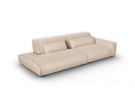 Canapea Lina cu 3 locuri si tapiterie din catifea [2]