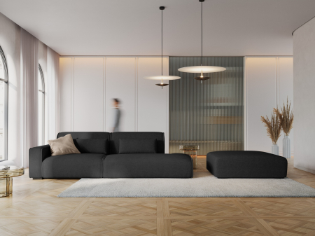 Canapea Lina cu 3 locuri si tapiterie din tesatura structurala [5]