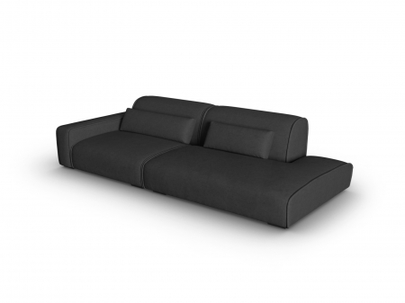 Canapea Lina cu 3 locuri si tapiterie din tesatura structurala [2]