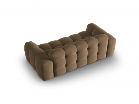 Canapea Nino cu 2 locuri si tapiterie din catifea [2]