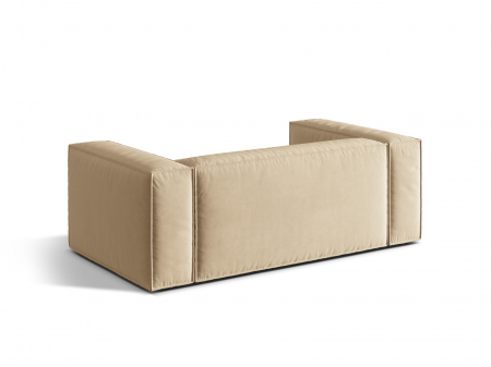 Canapea Nuria cu 2 locuri si tapiterie din catifea [2]