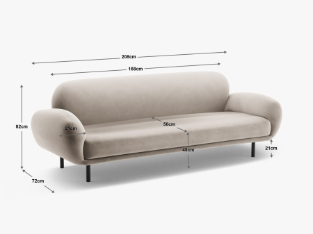 Canapea Poppy cu tapiterie boucle [5]