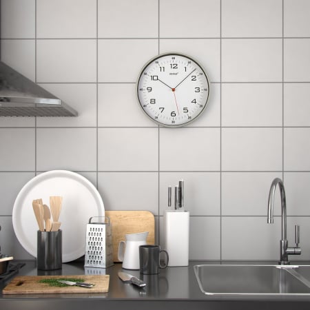 Ceas de perete din plastic 30.5X4.5X30.5 [1]