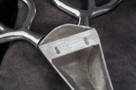 Coarne de cerb VEADO 90 cm aluminiu argintiu [7]