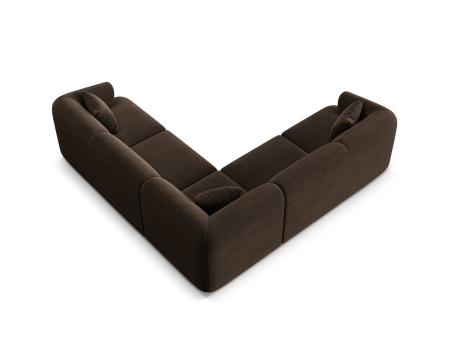 Colțar Campi cu tapițerie din catifea [3]