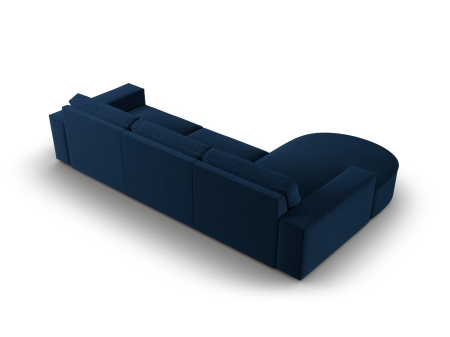 Colțar Carlo cu tapițerie din catifea [2]