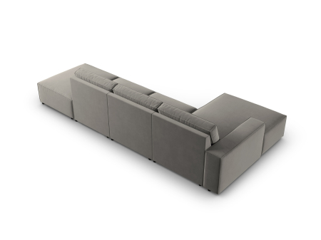 Colțar Carlo cu tapițerie din catifea [2]