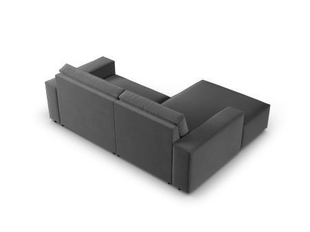 Colțar Carlo cu tapițerie din catifea [2]