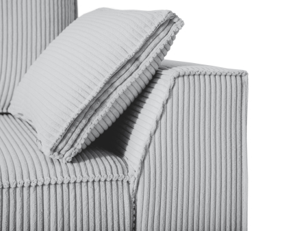 Colțar extennsibil Sophia cu tapițerie din catifea reiată [6]