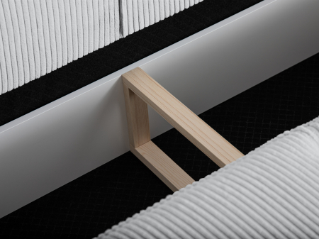 Colțar extennsibil Sophia cu tapițerie din catifea reiată [8]