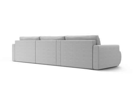 Coltar extensibil Belfast in forma de U si tapiterie din tesatura structurala [5]