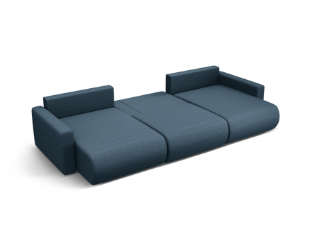 Coltar extensibil Belfast in forma de U si tapiterie din tesatura structurala [3]