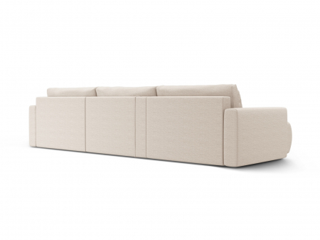 Coltar extensibil Belfast in forma de U si tapiterie din tesatura structurala [5]