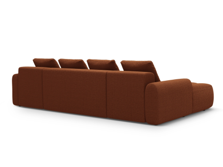 Colțar extensibil în formă de U Kimi cu tapițerie din țesătură structurală [4]