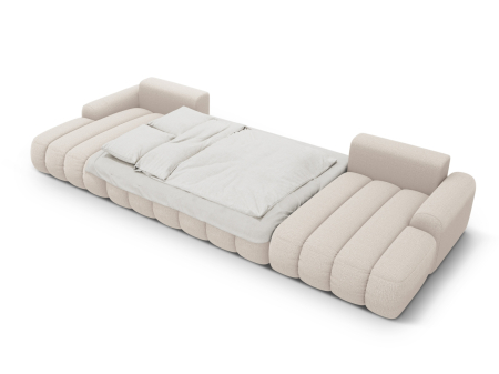 Colțar extensibil în formă de U Kimi cu tapițerie din țesătură structurală [5]