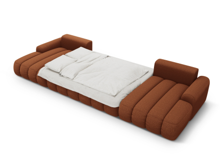 Colțar extensibil în formă de U Kimi cu tapițerie din țesătură structurală [5]