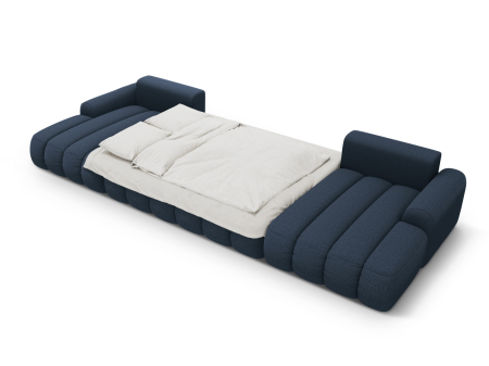 Colțar extensibil în formă de U Kimi cu tapițerie din țesătură structurală [5]