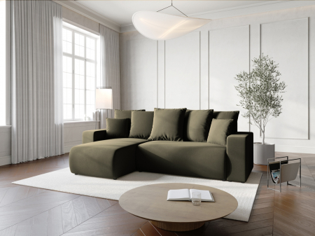 Coltar extensibil Jini cu 4 locuri, colt reversibil si tapiterie din tesatura structurala [7]