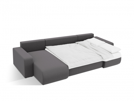 Coltar extensibil Jini in forma de U cu 5 locuri, colt reversibil si tapiterie din tesatura structurala [5]