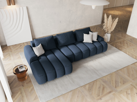 Colțar extensibil Kimi cu tapițerie din țesătură structurală [5]