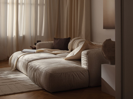 Canapea extesibila Martina cu tapiterie din catifea [6]