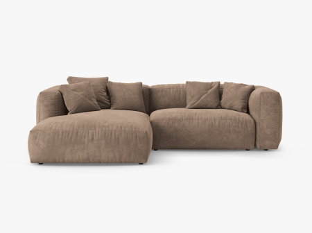 Coltar extensibil Martina cu tapiterie din catifea [0]