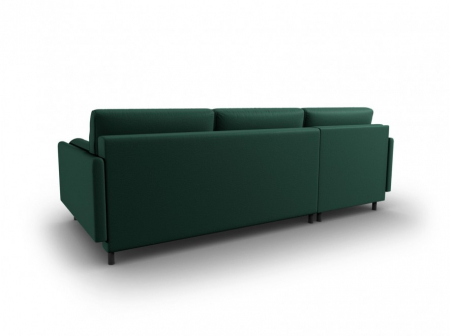 Coltar extensibil Scott cu colt pe partea stanga si tapiterie din tesatura structurala, verde [5]