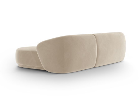 Colțar Gomera cu tapițerie din catifea [3]