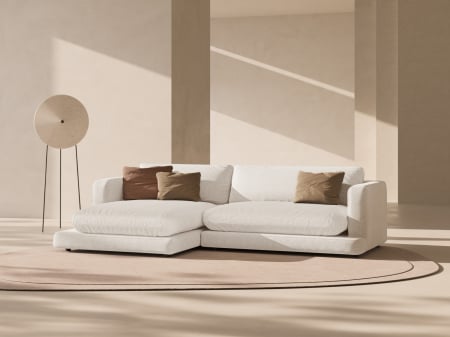 Colțar Ibiza cu tapițerie din țesătură structurală [4]