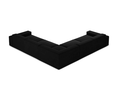 Colțar Jodie cu tapițerie din catifea [1]