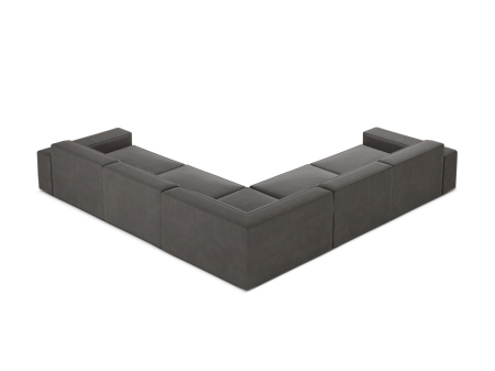 Colțar Jodie cu tapițerie din catifea [1]