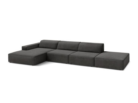 Colțar Jodie cu tapițerie din catifea [1]