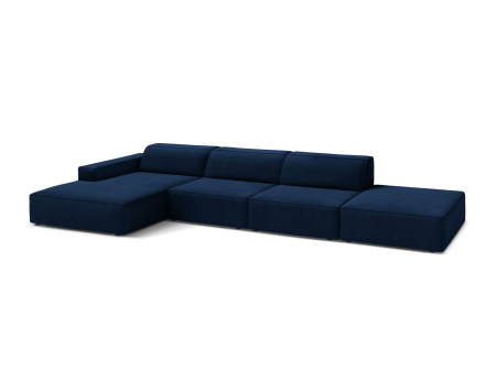 Colțar Jodie cu tapițerie din catifea [1]