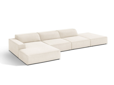 Colțar Jodie cu tapițerie din catifea [2]