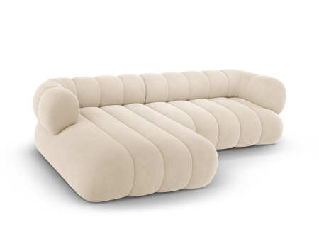 Colțar Koge cu tapițerie din catifea [2]