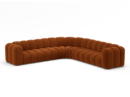 Colțar Lupine cu tapițerie din catifea [1]