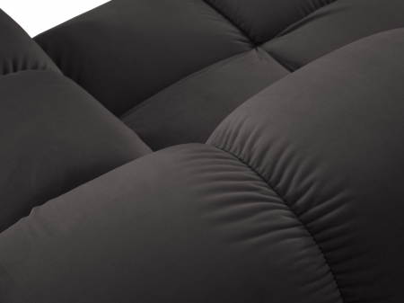 Coltar modular Bellis in forma de U si tapiterie din catifea, otel [4]