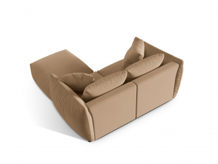 Coltar modular Chris cu tapiterie din catifea [3]