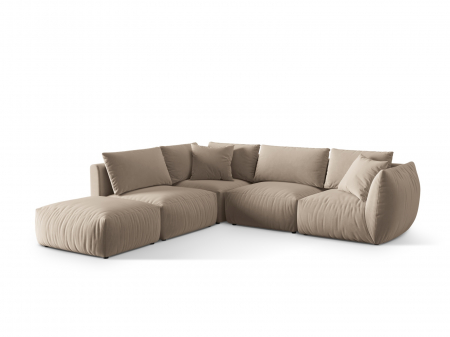 Coltar modular Chris cu tapiterie din catifea [1]